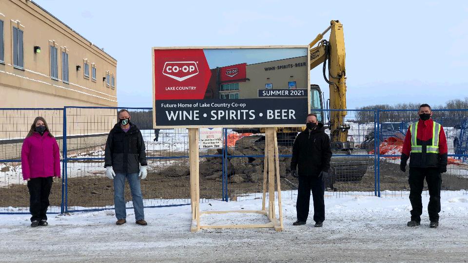Nipawin Wine, Spirits, Beer Opening in 2021 Lake Country Coop