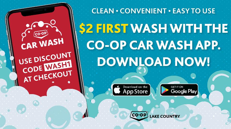 Car Wash App Lake Country Coop